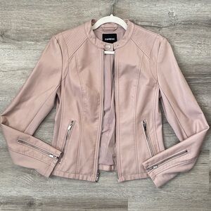 Express faux leather jacket size small